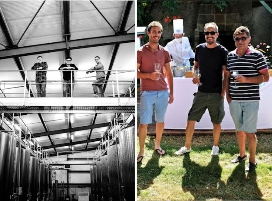 Apart from their independent labels, these winemakers release their flagship wines under the Vignobles Gabriel & Co label Apart from their independent labels, these winemakers release their flagship wines under the Vignobles Gabriel & Co label